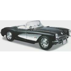 "1957 Chevrolet Corvette 1:24 black"