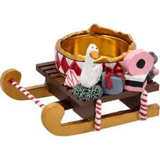 Beste Julelysestaker Medusa Copenhagen Sugar Cart Multicolour Julelysestake 8cm