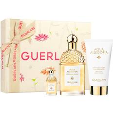 Guerlain Geschenkboxen Guerlain Aqua Allegoria Mandarin Basil Gift Set EdT 125ml + EdT 5ml + Body Milk 75ml