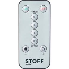 Stoff Lysestager, Lys & Dufte Stoff Remote Control Lys & Tilbehør