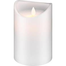 Pro Real Wax White LED Candle 15cm