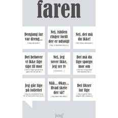 Dialægt Plakater Dialægt Faren Grå-klassisk 50x70cm Plakat