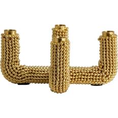 Gold Candlesticks Nordal Fogo Candlestick 12cm