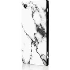 Idec iDecoz Square Case Marble (iPhone SE3/SE2/8/7) Hvid
