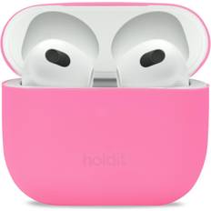 Headsets og ørepropper Holdit AirPods 3 Cover Silikone Bright Pink