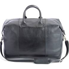 Weekend bag leather Leather Weekender Bag Black