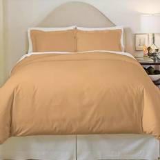 Egyptian Cotton Duvet Covers Pointehaven 500 Thread Count Duvet Cover Beige (269.24x233.68)