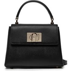 Svarta - Vridlås Axelremsväskor Furla Ares Top Handle Mini Handbag