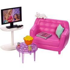 Barbie furniture Barbie Indoor Living Room Furniture Playset