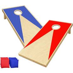 Cornhole Cornhole Blue & Red Trädsgårdsspel