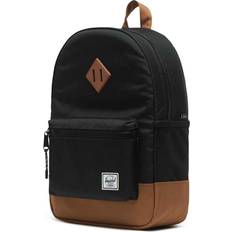 Tasker Herschel rygsæk, Heritage Youth Black/Saddle Brown