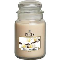 Price's Large Jar Sweet Vanilla Scented Candle