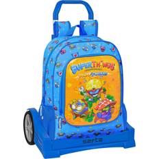 Safta Mochila Con Carro Evolution Superthings Serie 7