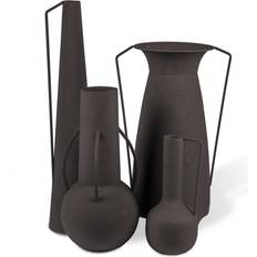 Polspotten Vases Polspotten Roman Set of 4 Black Vase