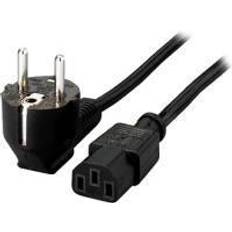 Cavo dati Cavi Elettrici Equip Power Supply Cable, black, 1,8m, Nero