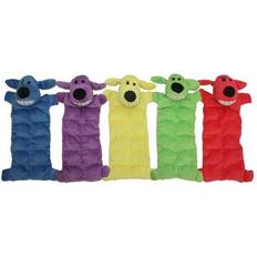 Multipet Multipet Loofa Dog Toy Assorted Colors 1 Toy