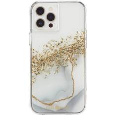 Iphone 12 pro guld Case-Mate Karat Marble Case (iPhone 12/12 Pro) Transparent/vit/guld