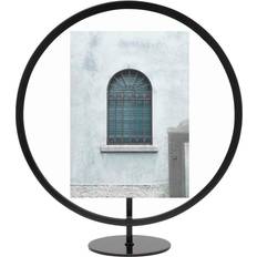 Umbra Detalles Interiores Umbra Infinity Circular Picture Frame 5 X 7 Black Photo Frame