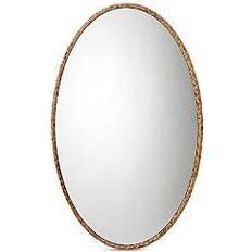 Bloomingdale's Sparrow Braided Oval Brown Wall Mirror