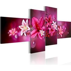 Rosa Tavlor Arkiio Lilies and pearls 100x45 Tavla