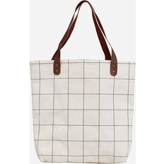 Squares Taske/shopper Hvid*