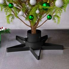 White Christmas Tree Stands vidaXL Star-Shaped Christmas Tree Stand 47cm