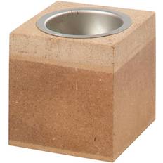 MDF Einrichtungsdetails Creativ Company Tea Light Holder, H: 6 cm, size 6x6 cm, 1 pc Teelicht