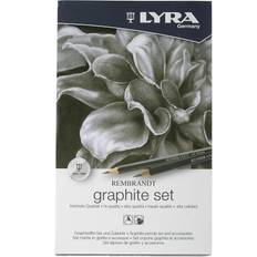 LYRA Lápices de Grafito LYRA Rembrandt Fine Art Graphite & Sketching Sets graphite sketch pencils set of 11