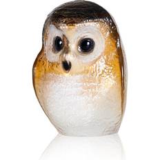 Målerås Glasbruk glasskulptur ugle Small