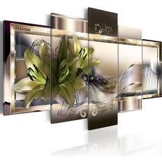 Hvite Malerier Arkiio Frame of Beauty 100x50 Maleri