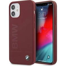 Iphone 12 mini skal silikon BMW Case Silikon Signature Logo iPhone 12 mini 5,4" skal Röd
