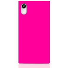 Idec iDecoz Square Case Neon (iPhone Xr) Lyserød