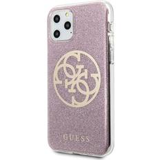 Guess 4G Glitter Circle Logo Case for iPhone 11 Pro Max