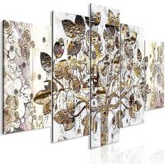 Inredningsdetaljer Arkiio Tree of Happiness (5 Parts) Wide 225x100 Tavla
