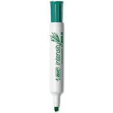 Bic Intensity Tank Dry Erase Marker, Chisel Tip, Green Ink, Dozen (DEC11-GN)