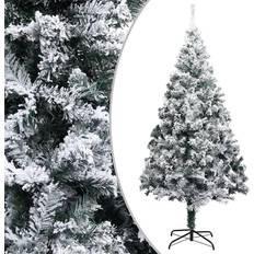 VidaXL Christmas Trees vidaXL Artificial with Flocked Snow Green 300 cm PVC Christmas Tree