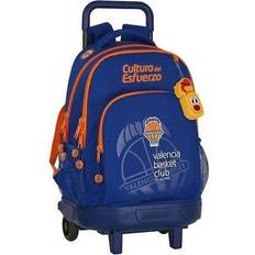 Mochila Escolar Con Ruedas Compact Valencia Basket