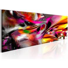 Inredningsdetaljer Arkiio Fiery Expression 120x40 Tavla