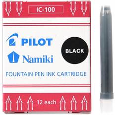 Pilot cartridge Pilot Plumix Fountain Pen Refill Cartridge Black Ink 12-pack