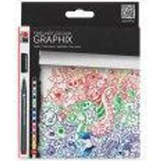 Marabu Graphix Fineliner Set 12-Colors Doodle