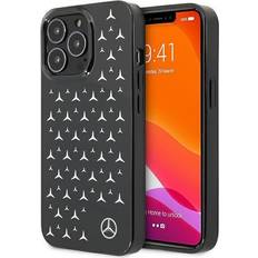 Skal iPhone 13 Pro Silver Stars Pattern Svart