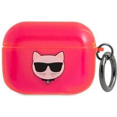 Karl Lagerfeld Case KLAPUCHFP Apple AirPods Pro cover pink/pink Choupette