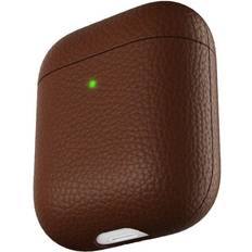 keybudz AirPods (1/2) Skal PodSkinz Äkta Läder Brun