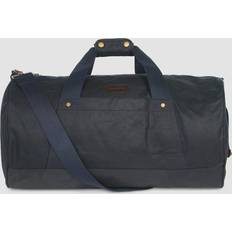 Barbour Bags Barbour Essential Wax Holdall Bag Blue