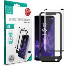 SiGN 3D Curved Tempered Glass Screen Protector for Galaxy S9