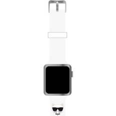 Apple watch herre Karl Lagerfeld Apple Watch 38/40/41mm Armbånd Choupette Hvid