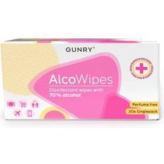 Gunry AlcoWipes 20-pack