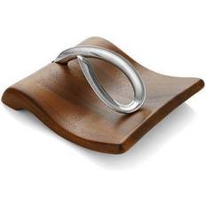 Brown Napkin Holder Nambe Breeze Brown Napkin Holder