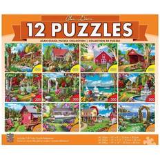 Alan Giana Jigsaw Puzzle 12-Pack 4x 100Pc 4x 300Pc 4x 500Pc