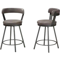 Baxton Studio Arcene Bar Stool 91.5cm 2pcs